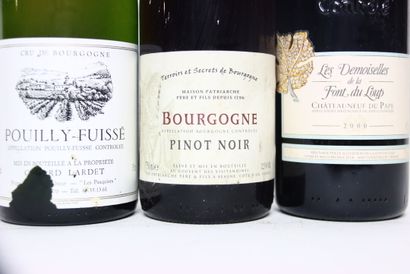 1 bottle of POUILLY FUISSÉ white 1993, LARDET....