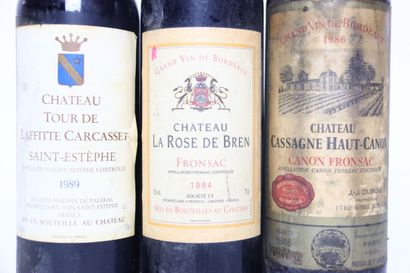1 bottle of FRONSAC red 1994, CHÂTEAU LA...