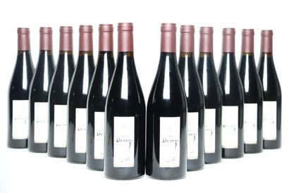 12 bottles of red CÔTES DU ROUSILLON 2005,...