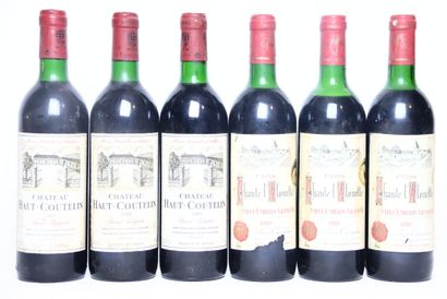 3 bottles of SAINT-ESTÈPHE red 1989, CHÂTEAU...