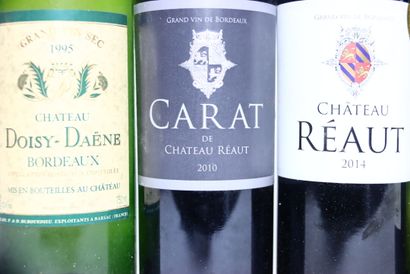 1 bottle of white BORDEAUX 1995, CHÂTEAU...