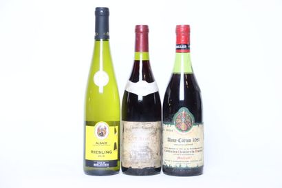 1 bottle of ALSACE RIESLING white 2018, CAVE...