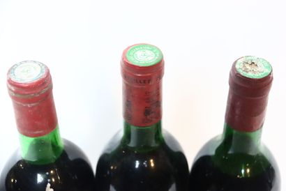 1 bouteille de MÉDOC rouge 1981 CLOS DU MOULIN....