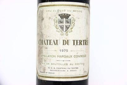 1 bouteille de MARGAUX rouge 1975, CHÂTEAU...
