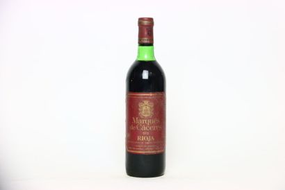 1 bottle of red RIOJA 1971, MARQUÈS DE C...