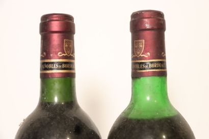 1 bottle of SAINT-ÉMILION red 1988, CHÂTEAU...