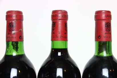 4 bouteilles de LALANDE-DE-POMEROL rouge...