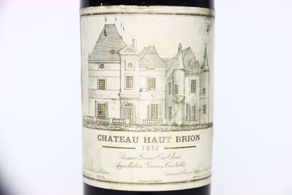 1 bouteille de GRAVES rouge 1974, CHÂTEAU...