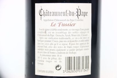 1 bottle of CHÂTEAUNEUF-DU-PAPE red 2002,...