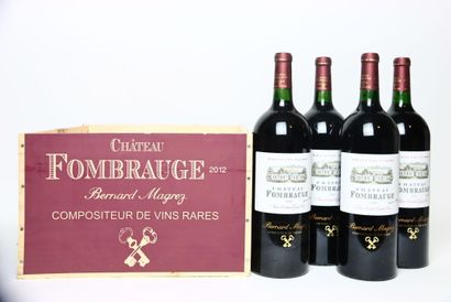 4 magnums SAINT-ÉMILION rouge 2012, CHÂTEAU...