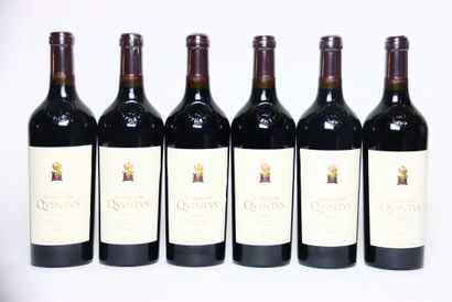 6 bouteilles de SAINT-ÉMILION GRAND CRU rouge...