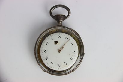Watch of gousset in silver. Renault in Paris....