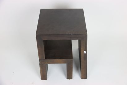 François BAUCHET (1948-) dans le goût, tabouret...