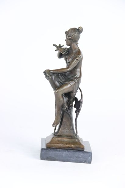 NICK (XXe siècle), La jeune fille à l'oiseau,...