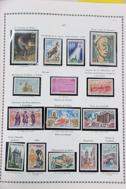 TIMBRES. Collection de France en album Yvert...