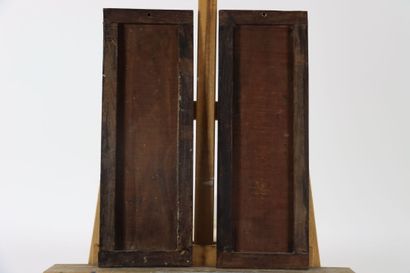Vietnam early 20th century. Set of four decorative...