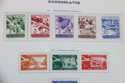 TIMBRES. Belle collection de Yougoslavie...
