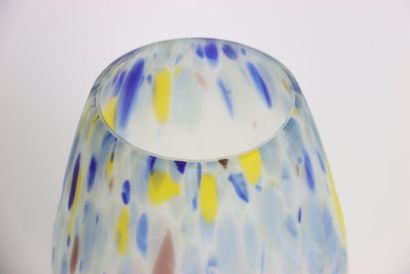 MULLER FRERES à Lunéville, Vase ovoïde en...