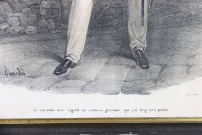 Le roi des Français et la Reine Marie-Amélie,...