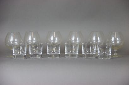 CRISTAL DE SEVRES. Modèle Kentucky. Réunion...