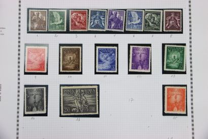 TIMBRES. Belle collection du Vatican de 1987...