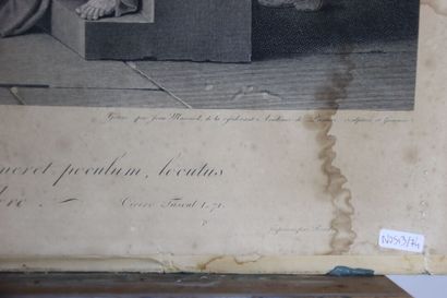 Jean MASSARD d'après la toile de Jacques-Louis...
