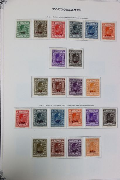 TIMBRES. Belle collection de Yougoslavie...
