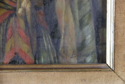 École orientaliste du XXe siècle, Femme au...