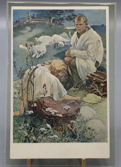 Réunion de cartes postales MUCHA Alphonse...