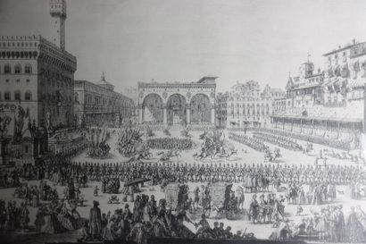 Giuseppe Zocchi (XVIIIe siècle) dans le goût....