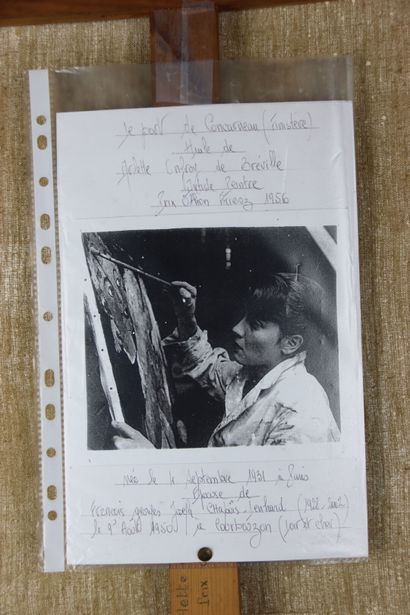 Arlette de Breville (Née en 1931 à Paris)....
