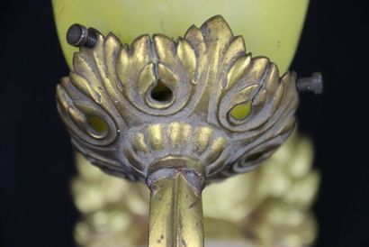 MULLER FRERES Lunéville. Paire d'appliques...