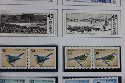 TIMBRES. Très belle collection de Suède de...