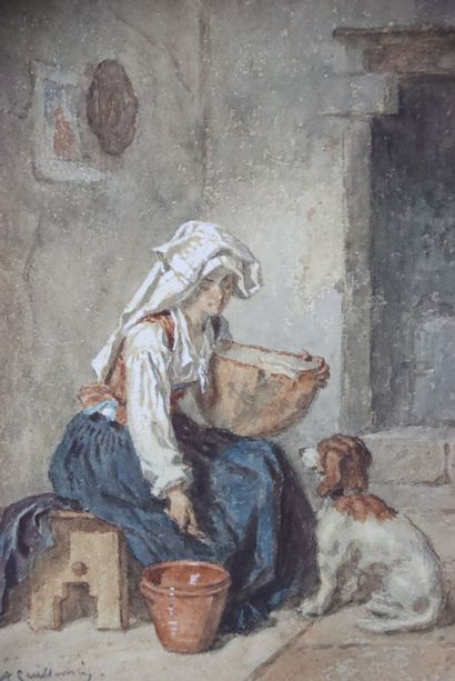 Alexandre Marie GUILLEMIN (1817-1880). Paire...