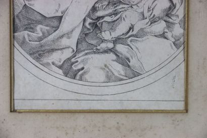 Guido RENI (1575-1642), d'après. Vierge à...