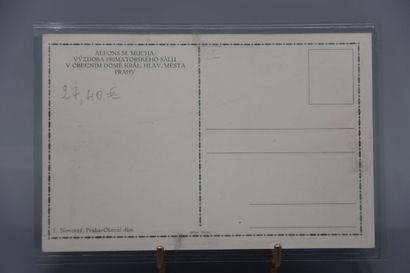 Réunion de cartes postales MUCHA Alphonse...