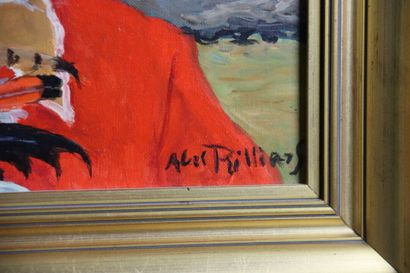 RILLARD Abel Charles. (1912-2003). Femme...