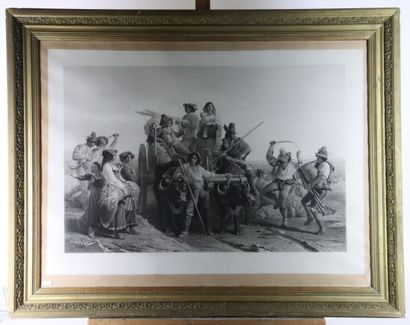 Léopold ROBERT (1794-1835) d'après, Paire...