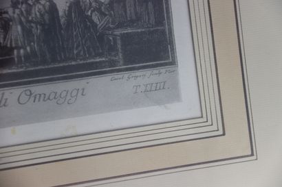 Giuseppe Zocchi (XVIIIe siècle) dans le goût....