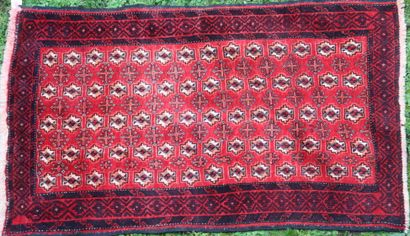 Tapis beloutchistan. Iran. Vers 1980. Velours...