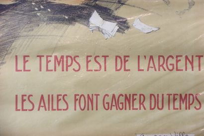 Georges Villa (1883-1965). Affiche de propagande...