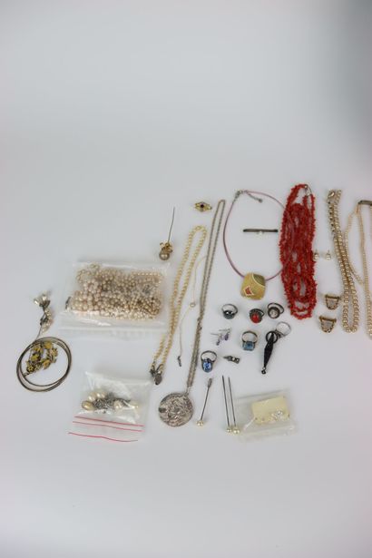 Lot of costume jewelry including: various...