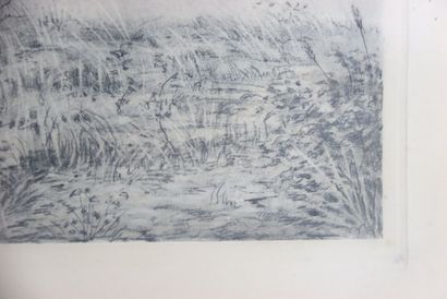 DANCHIN Léon (1887-1938), Deux pointers à...