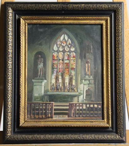 NIBOR Yann A. (1857-1947). Vitraux d'église....