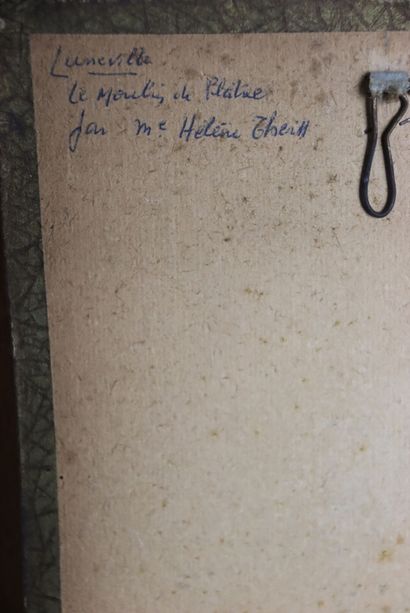 Réunion d'un dessin Signé en bas à gauche,...