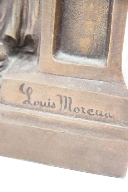 MOREAU Louis (1855-1919), Le Génie des Arts...