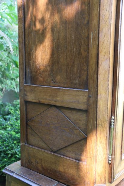 Buffet in molded and carved oak opening by...