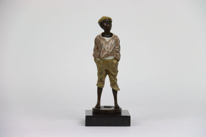 V. SZCZEBLEWSKI (1875-1901), Le garçon siffleur,...