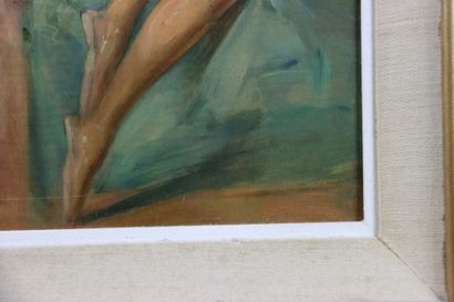 ANDRE ADVIER (XXe siècle), Ballerine assise,...