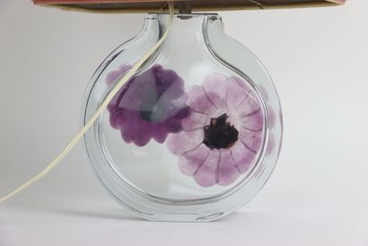 DAUM France, modèle Coppelia, pied de lampe...